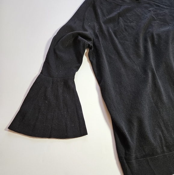 Lane Bryant, black, lightweight, bell sleeve, sweater. Size 18/20. - Picture 8 of 8